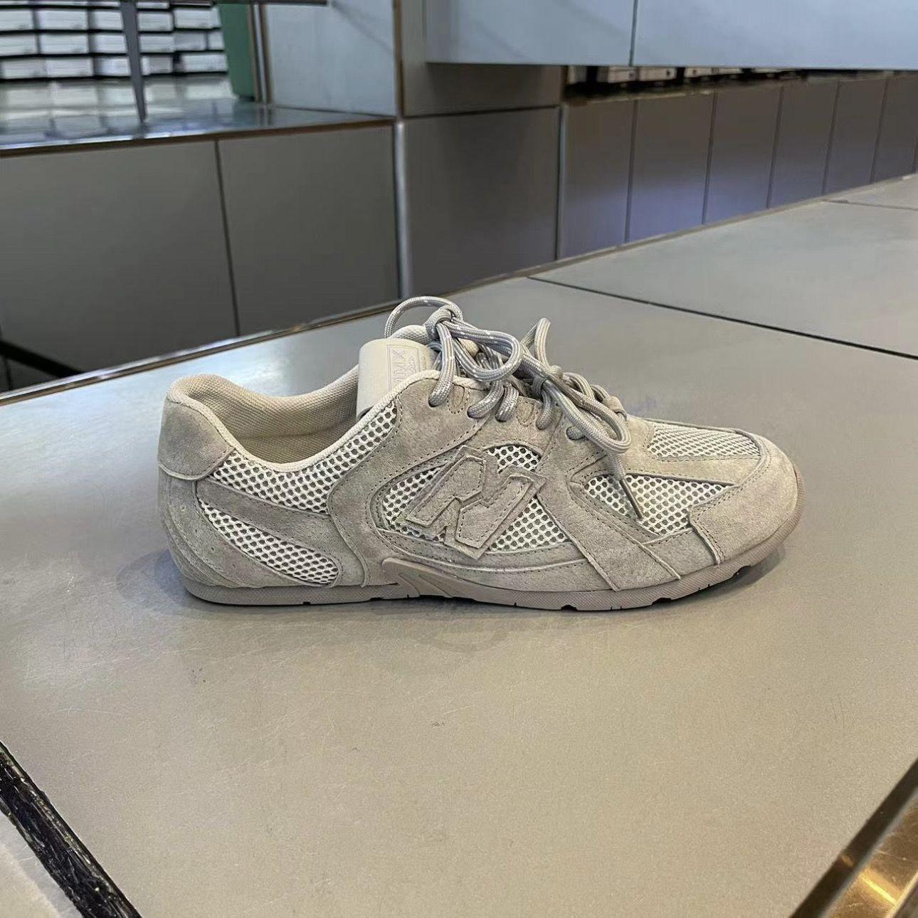 

Чоловіче взуття 2025 літо сітка нове весна і літо дихаюча сітка тренд мода універсальна м яка підошва біле взуття повсякденне 44 сірий колір