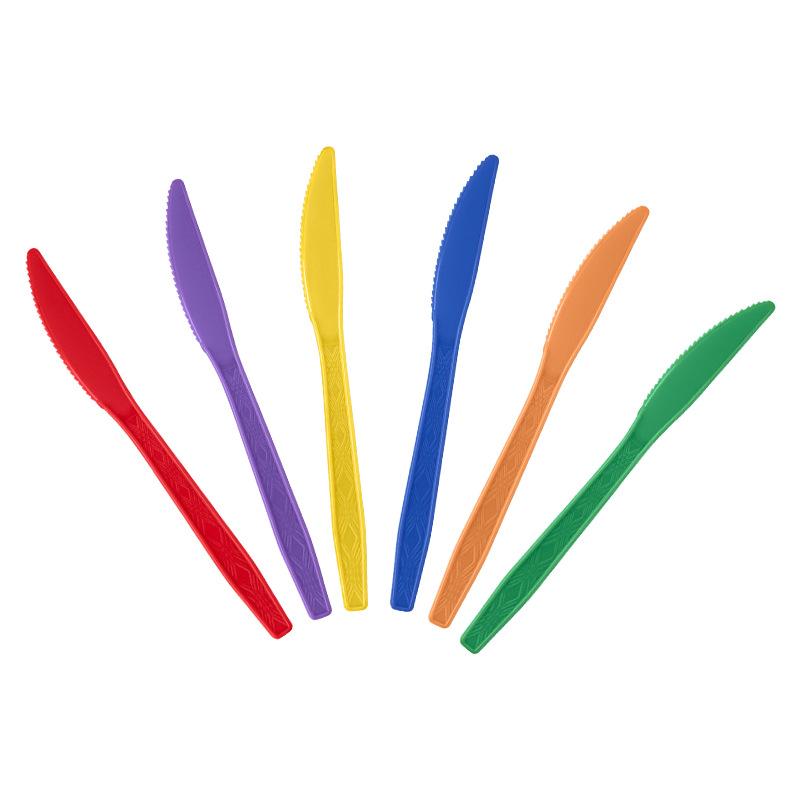 Factory Direct Sales, Fruit Cake, Dessert, Disposable Knife, Fork And Spoon Set, Independent Packaging Theme Party Decoration Supplies