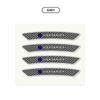RFKNG1 4Pcs Car Wheel Badge Sticker Emblem Decoration For VW Golf Tiguan Jetta Transporter Passat T5 Polo Touran Scirocco Arteon