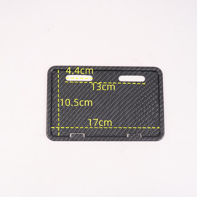 1Pcs Universal Electric Bicycle Stainless Steel License Plate Holder Frame Anti-theft Protective Cover Motorcycle License Plate
