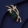 The Fulu Brooch Is A High-end, Elegant and Refined Brooch with A Unique Design Sense of Gourd and Bamboo