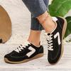 Women's Casual Lace-up Round Toe Shoes, Lightweight Comfortable for Daily Wear