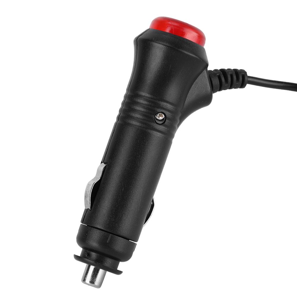 12V 24V Car Motorcycle Cigarette Lighter Plug Adapter ON OFF   Indicator Light Built in 3A for In Vehicle Devices
