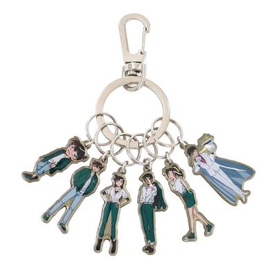 Movie Edition Million Dollar Star Keychain [Detective Conan] Five-Pointed (Michishirube) 6-Piece