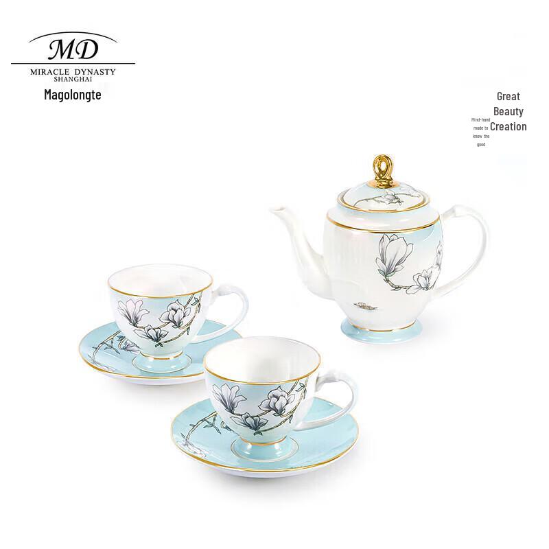 

Margoulente Magnolia Blossom Tea & Coffee Set