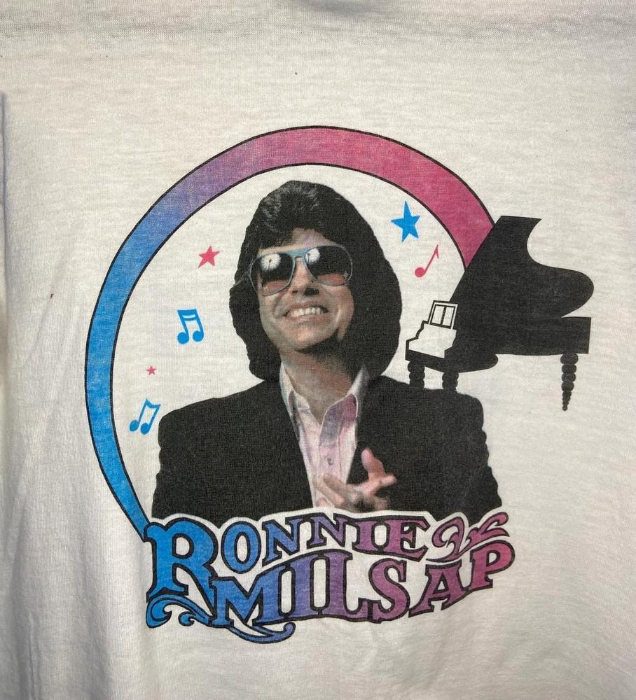 

Ronnie Milsap Men T-shirt White Cotton Tee All Sizes S-5XL NA864 Unisex T-Shirt XXXXL