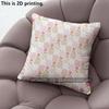 Bohemian Floral Grid Print Throw Pillow Covers Pattern Cushion Cover Suitable For Sofa Bedroom Car Pillow Cover