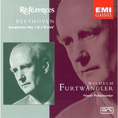 CD BEETHOVEN,VPO; FURTWANGLER - Beethoven;Symphonies 1 & 3  724356749023 Europe Classical Used
