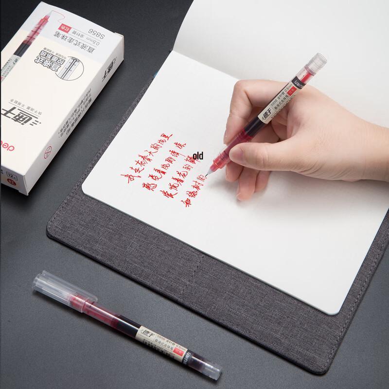 Deli S856 Direct Liquid Gel Rollerball Pen