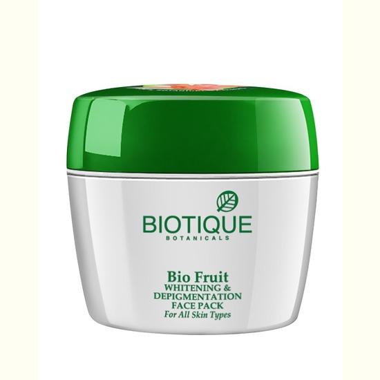 Biotique Soin éclaircissant aux fruits | Masque anti-bronzage pour tous types de peau | 100 % extraits botaniques | 235 g