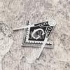 3D Mason Freemasons Fraternity Metal Chrome Zinc Alloy Adhesive Emblem Badge Sticker Auto Accessory