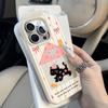 Phone Case for iPhone 11 13 Case iPhone 12 14 15 16 Pro Max 12 Pro 15 Plus Leather Painted Waterproof Drop-proof and Wear-resistant Cartoon
