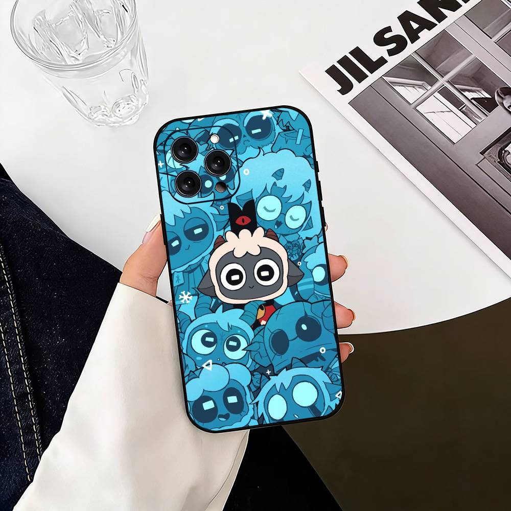 Games Cult of the Lamb  Phone Case For iPhone 17,16,15,14,13,12,11 Plus,Pro Max,XS,Soft Silicone Black Cover
