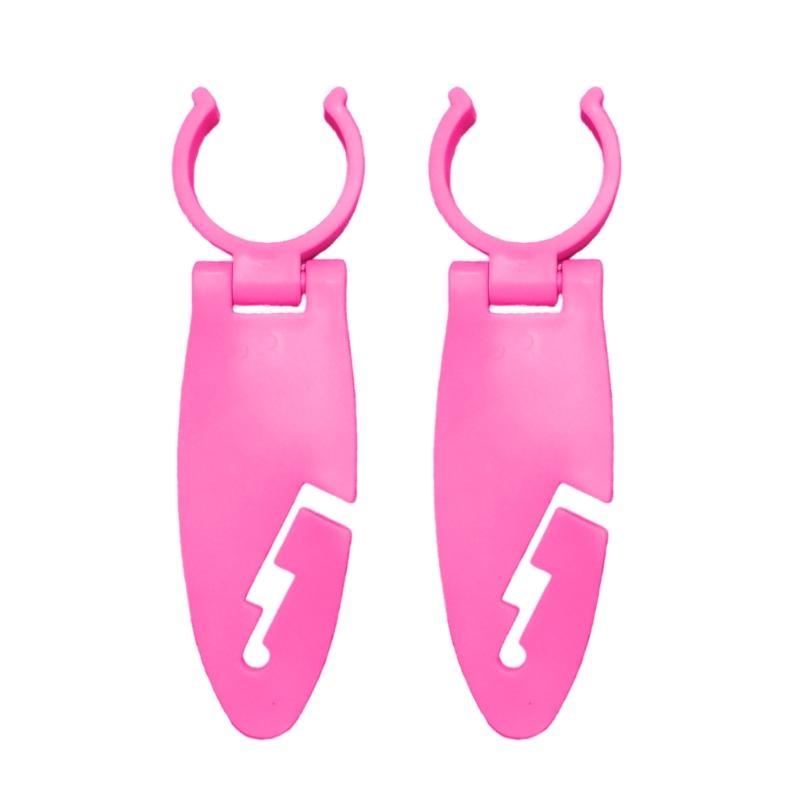 2pcs Plastic Holder for Various Kayak Stand Up Paddle Board Clips Fixing Clamps Paddle Board Accessory Easy Installation