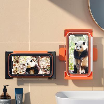 Drehbare Badezimmer Wasserdichte Handyhülle Bade-Wunder Multifunktional Küche Wandmontiert Anti-Beschlag Ständer