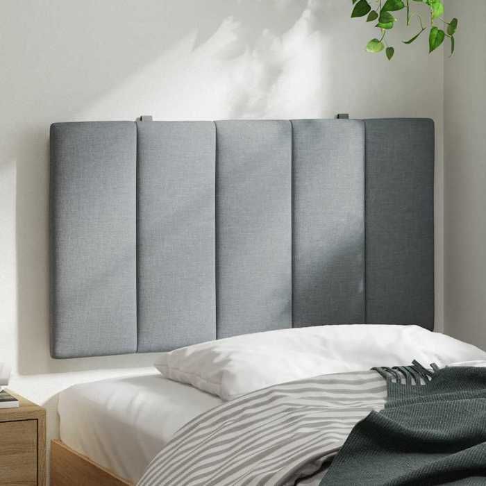 VidaXL Light Grey Headboard Cushion 80 Cm Fabric 4019135