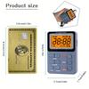 Portable Digital FM/AM Radio,MP3 TF Card Player,Stereo Music Speaker with Sleep Timer,Lock Key,Mini Radio for Camping,Running