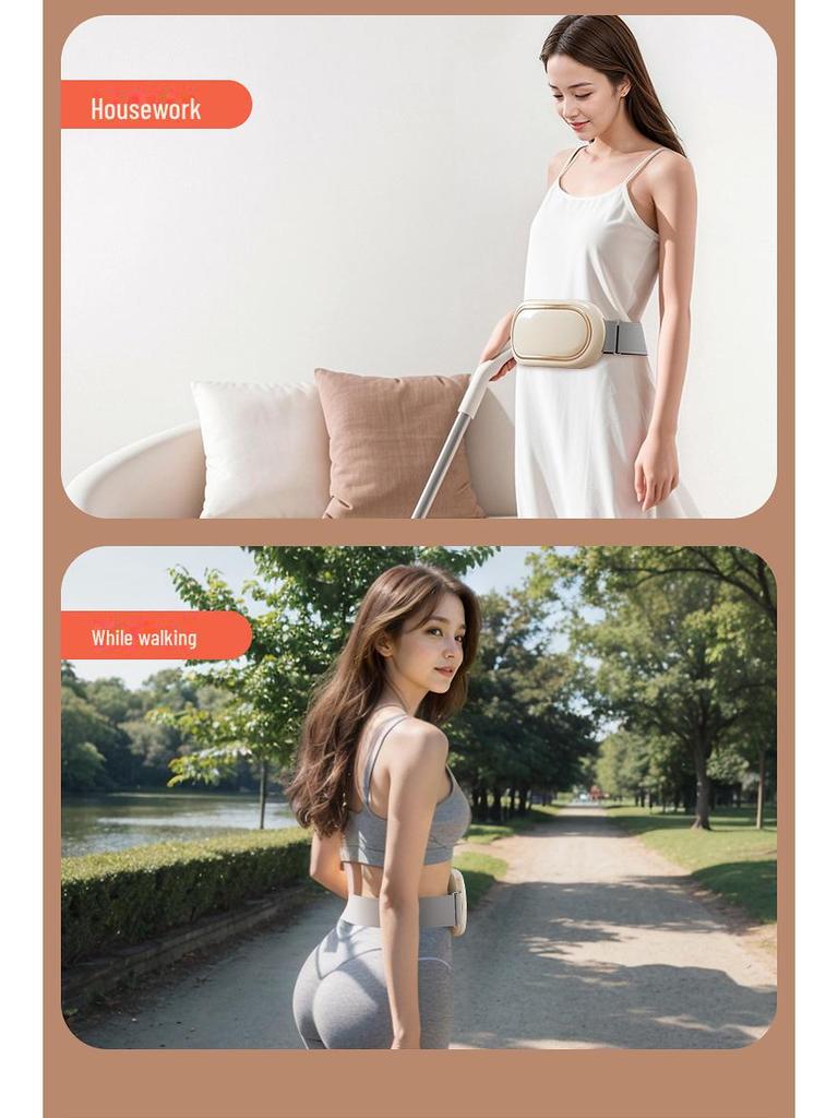 "Weight Loss Shaking Belt & Heated Abdominal Massager"