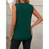 Summer New Style Solid Color Round Neck Sleeveless Loose T-shirt Vest Shirt
