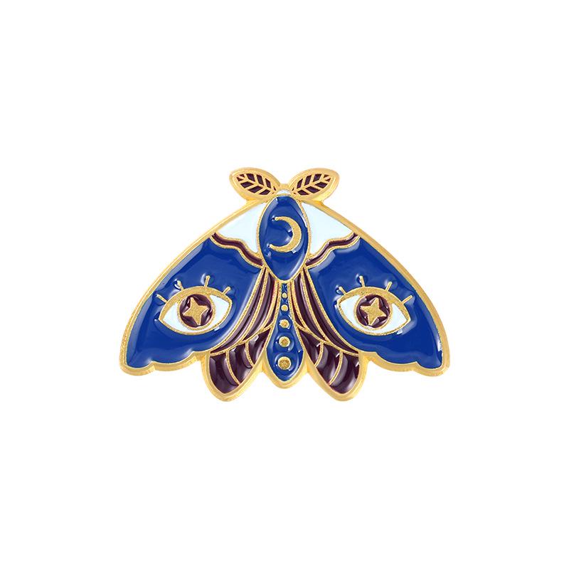 Creative Cartoon Butterfly-Shaped Alloy Brooch Accessories