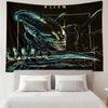 Alien Horror Artwork Tapestry Hanging for Bedroom,Livingroom, Playroom,Decor Art Room Wall Tapestry Holiday and Birthday Gifts