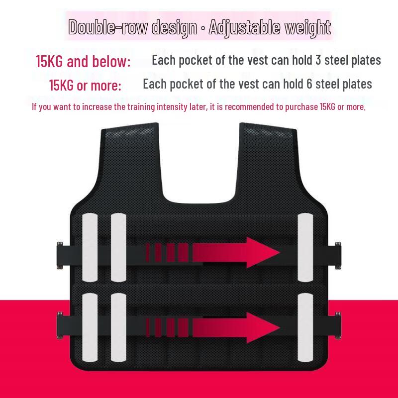 Adjustable Weighted Training Vest