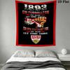 VfB Stuttgart Wall Tapestry Aesthetic Wall Hanging Printed Fabric Blanket Decorative Tapestries for Bedroom Living Room Home Decor