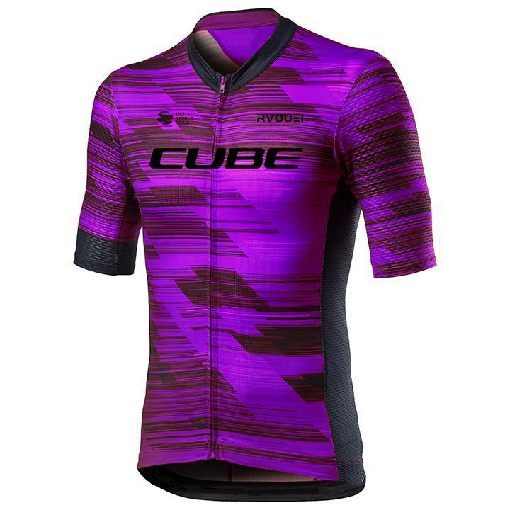 

2026 Rvouei Cube Summer Cycling Jersey Set 19D Bike Shorts Set MTB Ropa Ciclismo Men s Short Sleeve Bicycle Shirts Maillot Clothing S