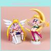 Sailor Moon Tsukino Usagi PVC-Statue mit Flügeln und Mondgöttin-Thema für Anime-Enthusiasten