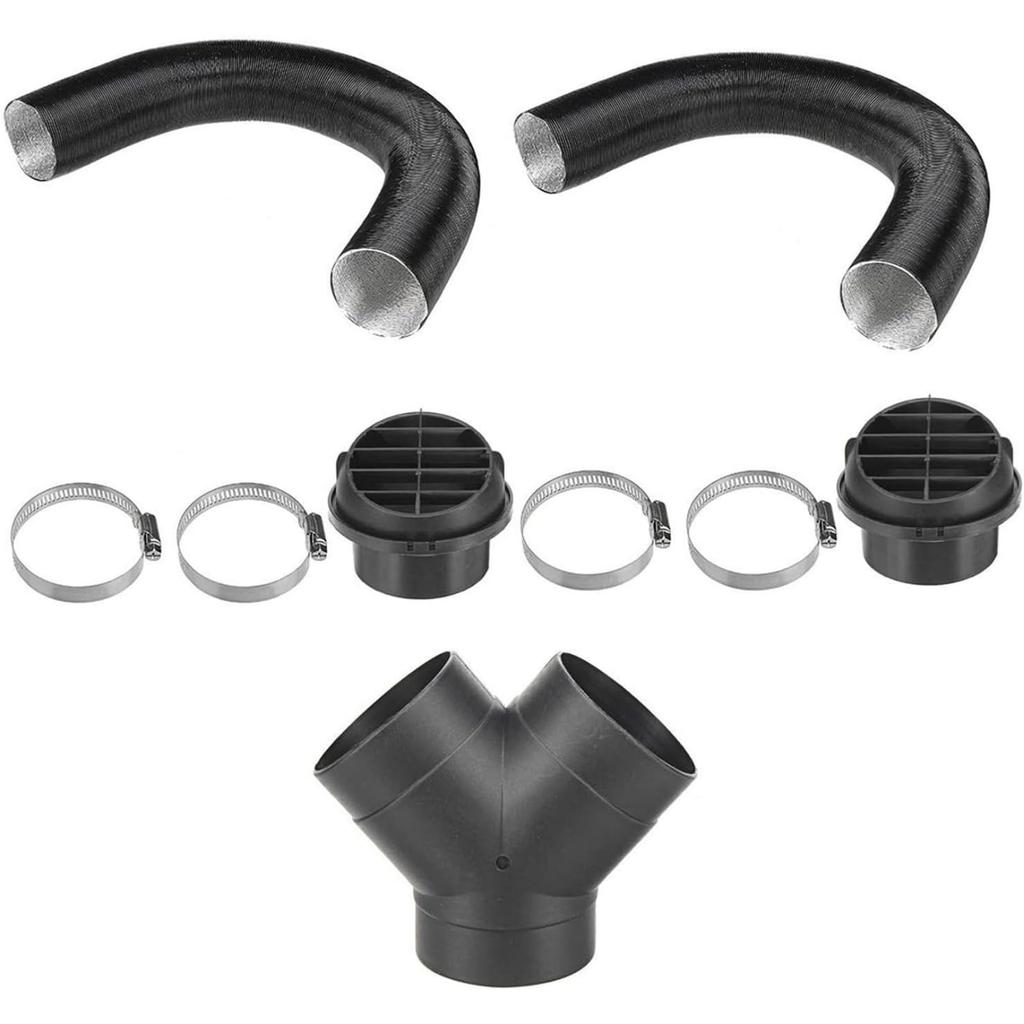 dDanke 60mm Warm Air Vent Kit for Diesel Parking Heater,