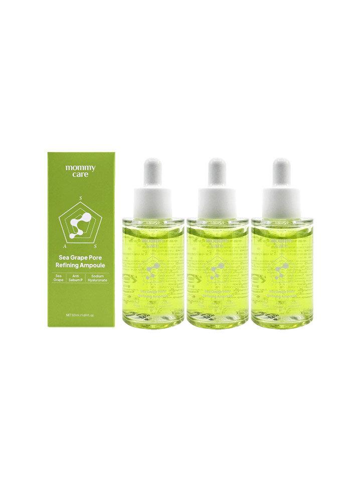 MOMMY CARE Sea Grape Refining Pore Ampoule 50ml x 3 Madicare Sea Grape Refining Ampoule 50ml x 3