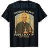 Habemus Papam Pope Leo Robert Prevost Pope TShirt Catholic Faith Pope XIV Devotion Da Pope Malört  Savior Meme Design Y2k Tee