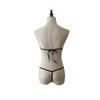 Women's Sexy Sheer Three-Piece Bikini Set - Lingerie & Swimwear