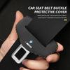 BAGE7 2026 Car Sticker Suede Car Seat Belt Buckle Protector Clip Anti-collision Cover For BMW G30 G20 M3 M5 E91 E92 E93 E36 E70 X3 X4