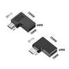 USB C Female To USB Male 90 Degree Angled Adapter Fast Charging 2A Fast Speed Data Transfer 480Mbps Small Design