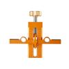 Cabinet Door Mounting Jig Aluminium Alloy Installation Positioner with 6 8 10mm Drill Bits Woodworking Multi Functional   Position Tool