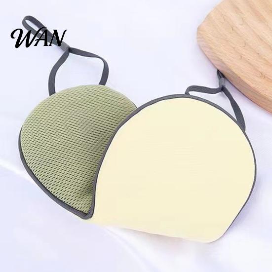 Breathable Sleep Cover Double-sided Eye Mask with Adjustable Ear Straps Men Women Light Portable Blocking Travel Naps Sleeping Blackout Blindfold