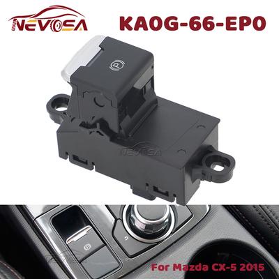 For Mazda CX-5 2015 Electric Parking Handbrake Switch Electronic Center Brake Console Switch Button KA0G-66-EP0 KA0G66EP0