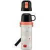 Skater Children's Stainless Steel Water Bottle 2way Direct Drinking 470ml Cup Drinking 430ml Baymax Child-friendly Lightweight Type Girls Boys Thermal