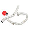 Slip On For SUZUKI DRZ 400 2000 - 2022 DRZ400 S E SM DR-Z 400 DRZ400S Motorcycle Exhaust Dirt Bike Muffler Front Mid Link Pipe