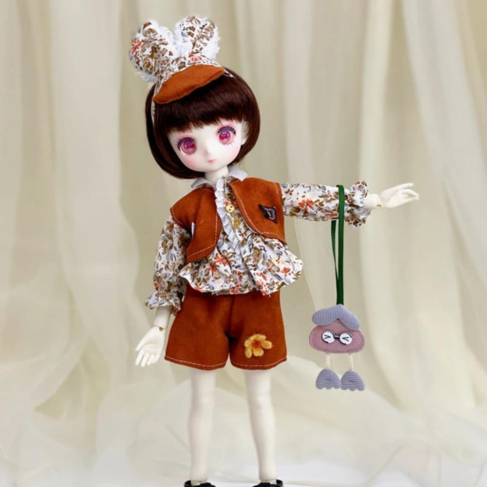 Fashion 1/6 Bjd Doll Clothes Accessories Princess Dress 30cm Doll Clothes Suit Loli Dress Up Skirt Girls Kids Doll Toy Gift