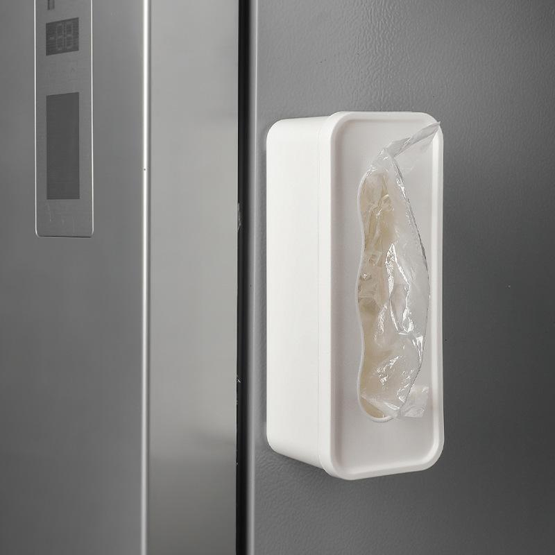 1 STÜCK Küchenwandmontierter Aufbewahrungsorganizer Maskenaufbewahrungsbox Küchenfilteraufbewahrung Küchenfolie Haushalt Wandmontierte Aufbewahrungsbox für kleine Gegenstände