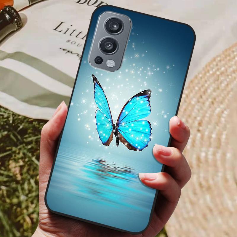 Für OnePlus Nord 2 5G Hülle Silikon Rückabdeckung Handyhülle Für OnePlus Nord2 5G Hüllen für One Plus Nord 2 5G Weicher Stoßfänger Funda