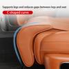 Leather Leg Support Extension Seat Cover Memory Foam Extender Cushion With Backrest Car Interior Accessories Universal Car