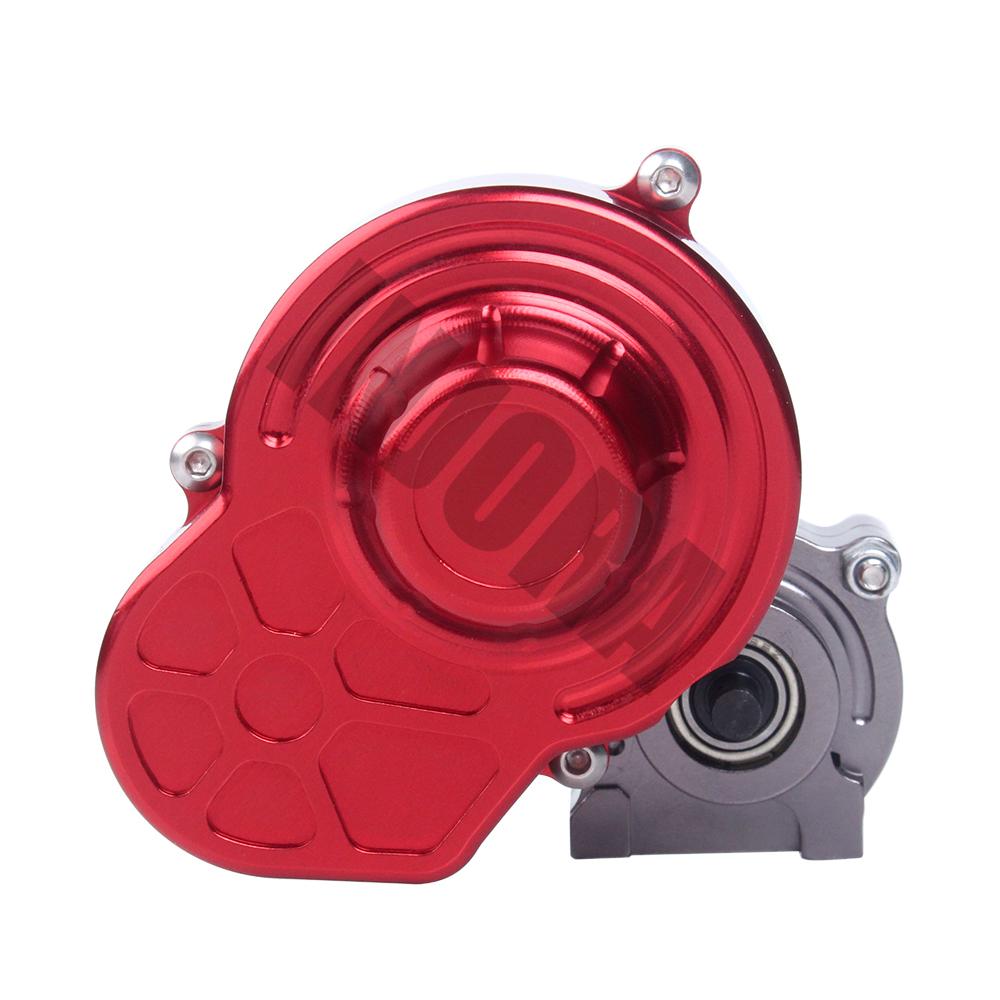 INJORA Complete Metal SCX10 Gearbox Transmission with Gear for 1/10 RC Crawler Car Axial SCX10 Upgrade Parts