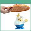 Gioco Educativo Creativo Pizza dell'Equilibrio per Bambini Piccoli con Costruzioni in Plastica per la Stanza dei Giochi