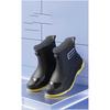 Couple Outdoor Fashionable Waterproof And Anti Slip Short Tube Rain Shoes