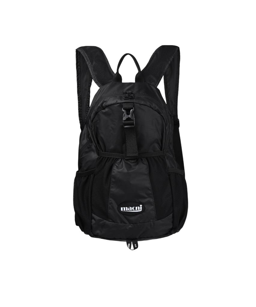 Macni Tracker Nylon Backpack Black