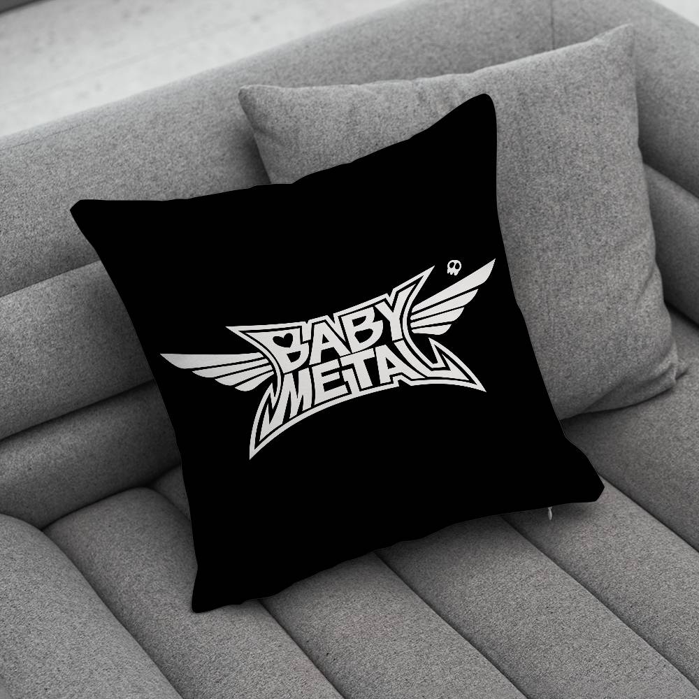 BBabymetal Metal Forth Pin Pillow Case Pillowcase Home Sofa Cushions Car Cushions Pillowcover Office Pillowshell Pillow