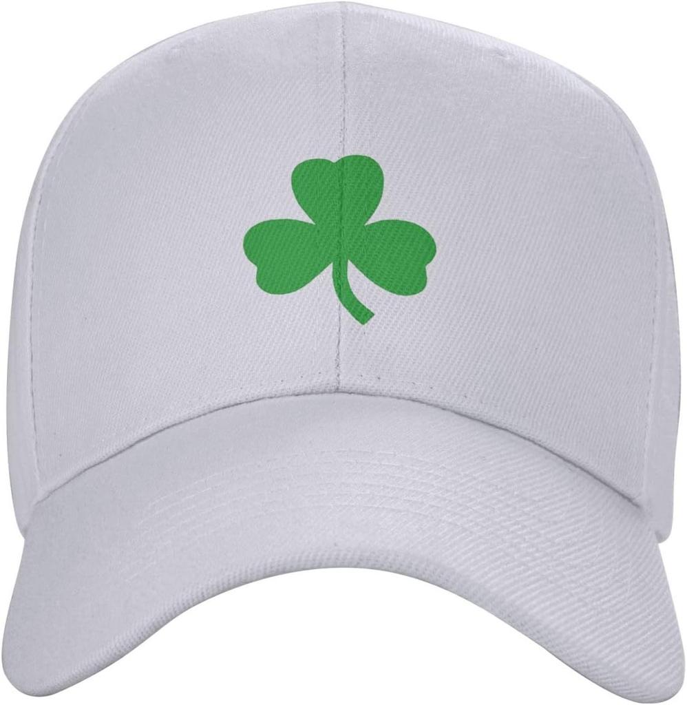 Shamrock St Patricks Day Baseball Cap Adjustable Casual Cotton Unisex Sport Hat